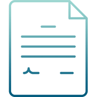 Permits document icon