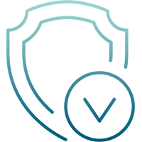 Reliability shield icon